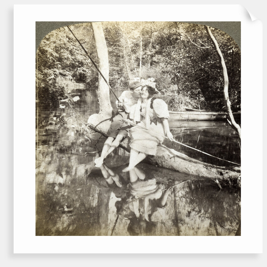 A Fishing Smack by Underwood & Underwood