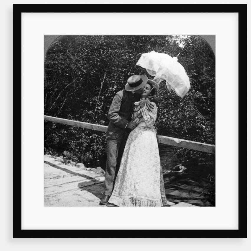 The Summer Girl and Her Sweetheart by American Stereoscopic Company