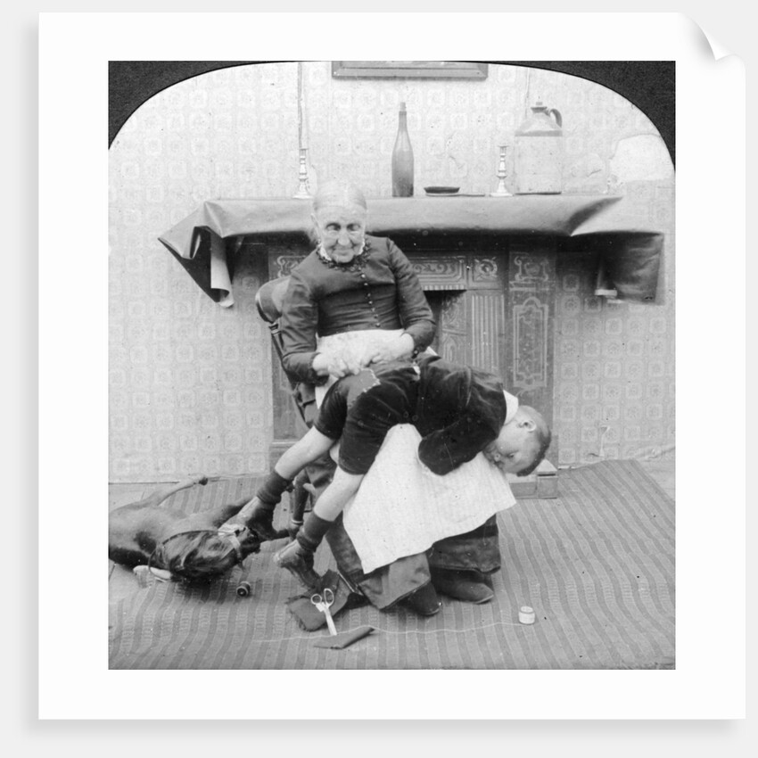 Undergoing Repairs by Excelsior Stereoscopic Tours