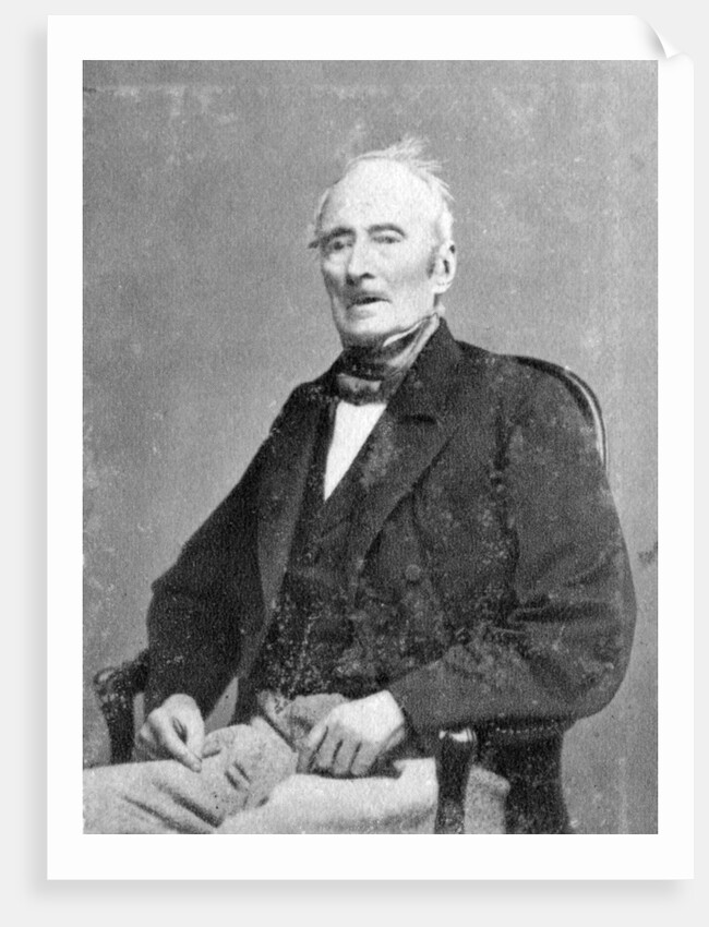 Alphonse de Lambertine, French writer, poet and politician by Anonymous