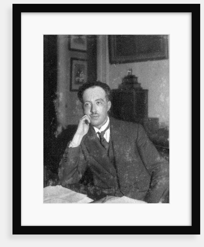 Louis de Broglie, French physicist by Anonymous