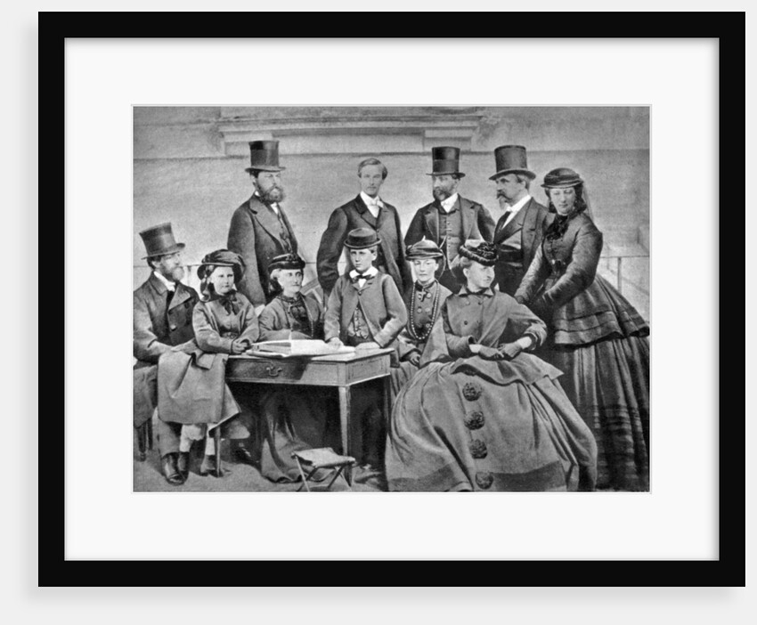 French Imperial Family by Anonymous