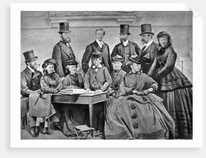French Imperial Family by Anonymous