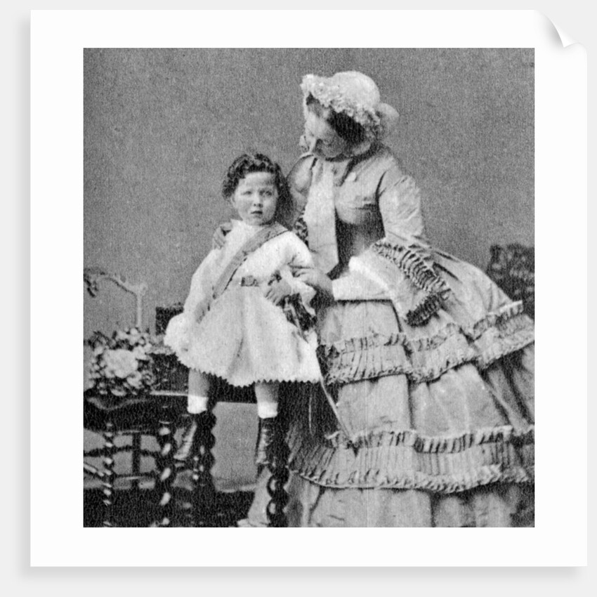 Louis Napoleon, Prince Imperial, as a young child by Anonymous