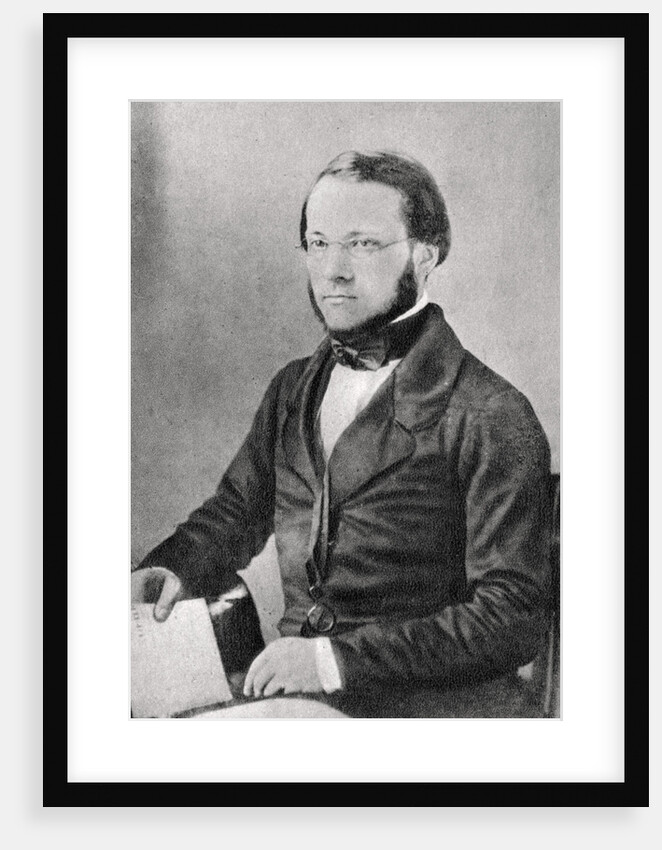 Louis Pasteur, French chemist and microbiologist by Anonymous