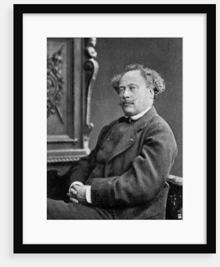 Alexandre Dumas the Younger, French playwright and novelist by Anonymous