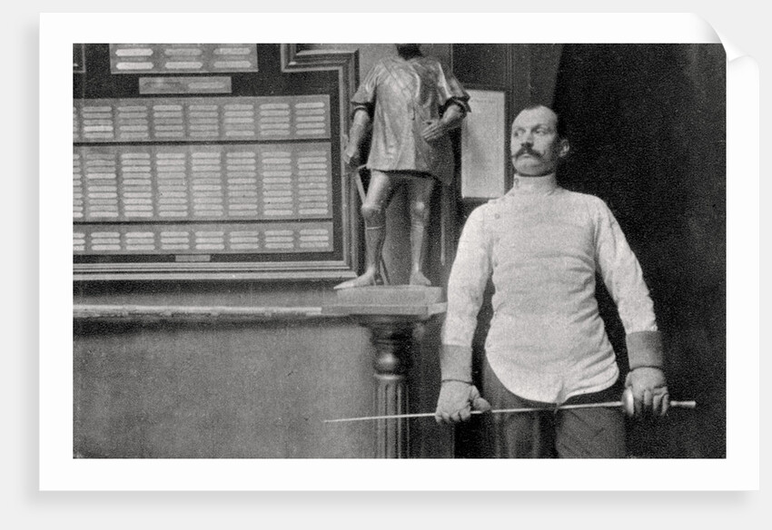 Alphonse Kirchoffer, French fencer by Anonymous
