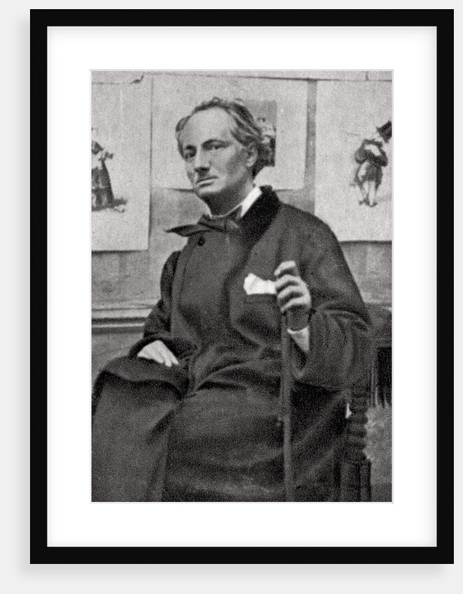 Charles Baudelaire, French poet and art critic by Anonymous