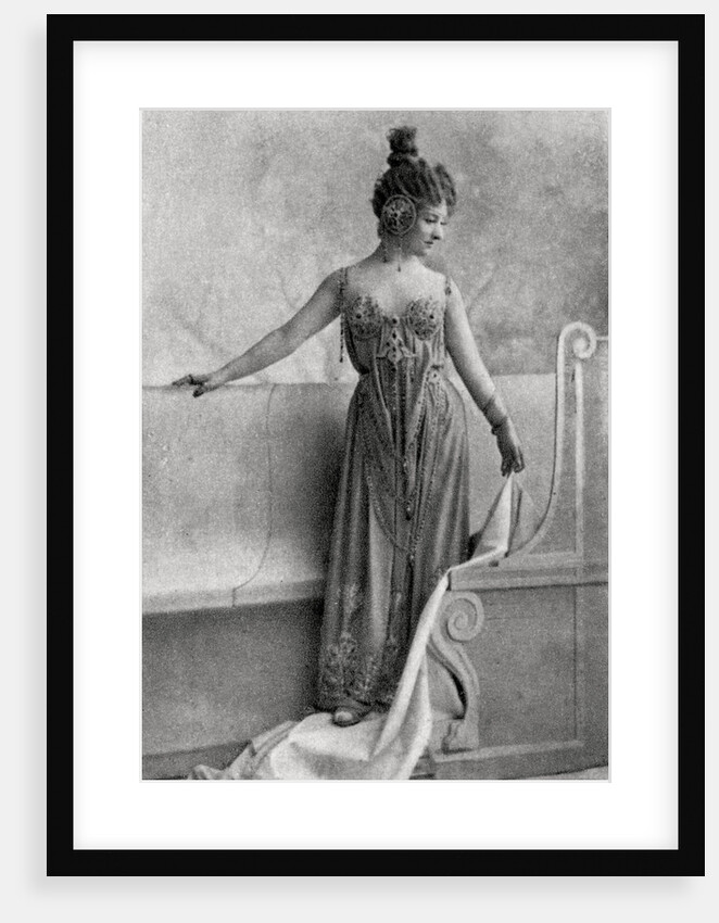 Cecile Sorel, French actress by Anonymous
