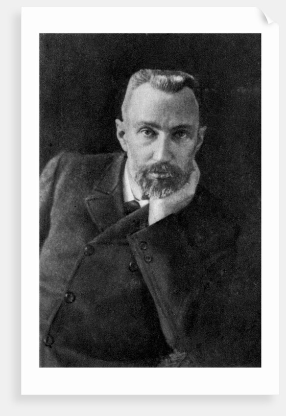 Pierre Curie, French chemist and physicist by Anonymous