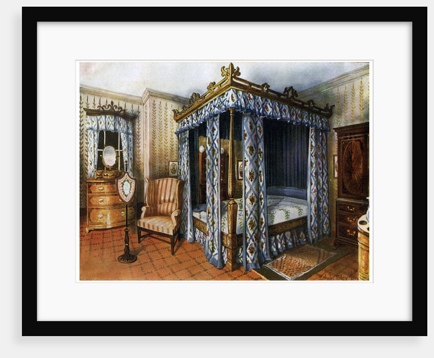 A Hepplewhite bedroom by Edwin Foley