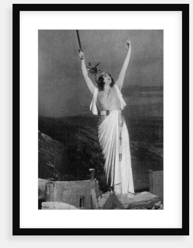Marthe Chenal, French soprano by Anonymous