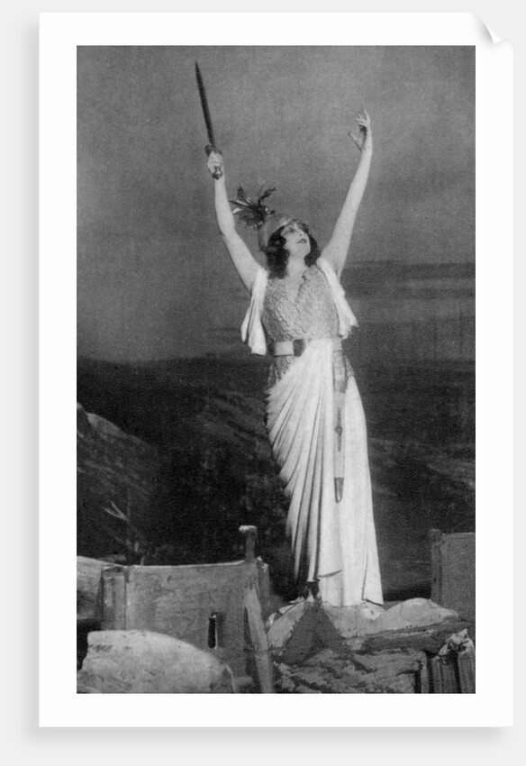 Marthe Chenal, French soprano by Anonymous