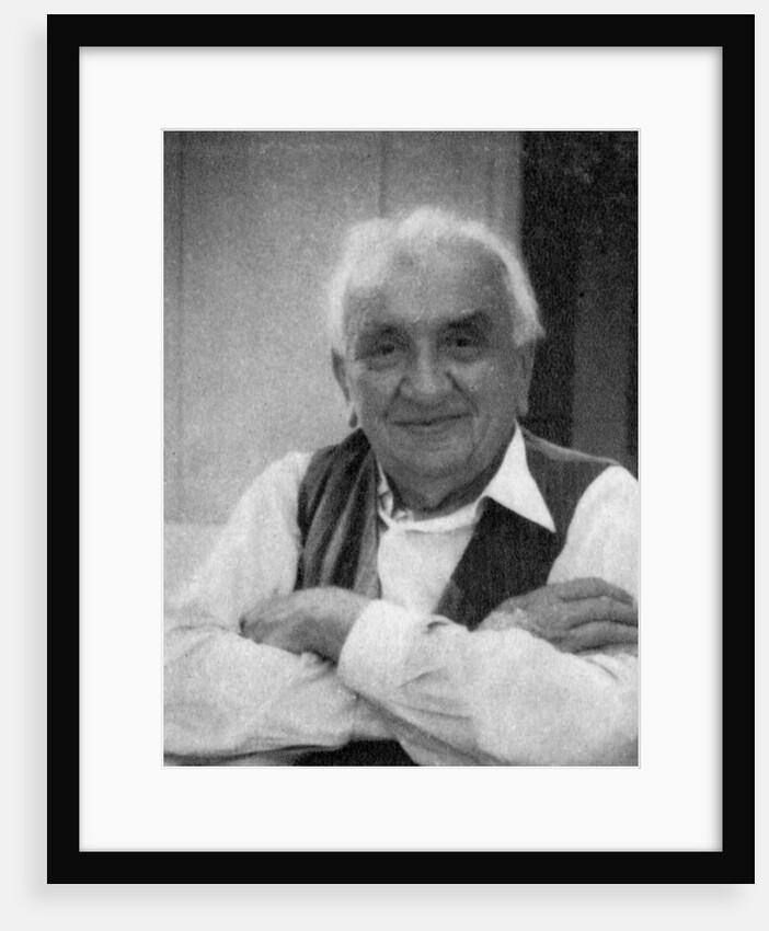 Louis Lumiere, French photographer and cinematographer by Anonymous