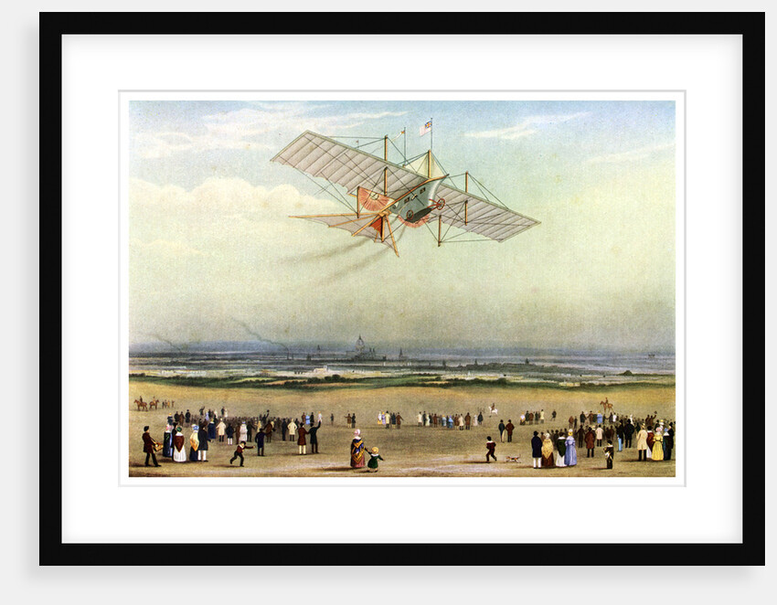 Design for an aerial steam carriage by Anonymous