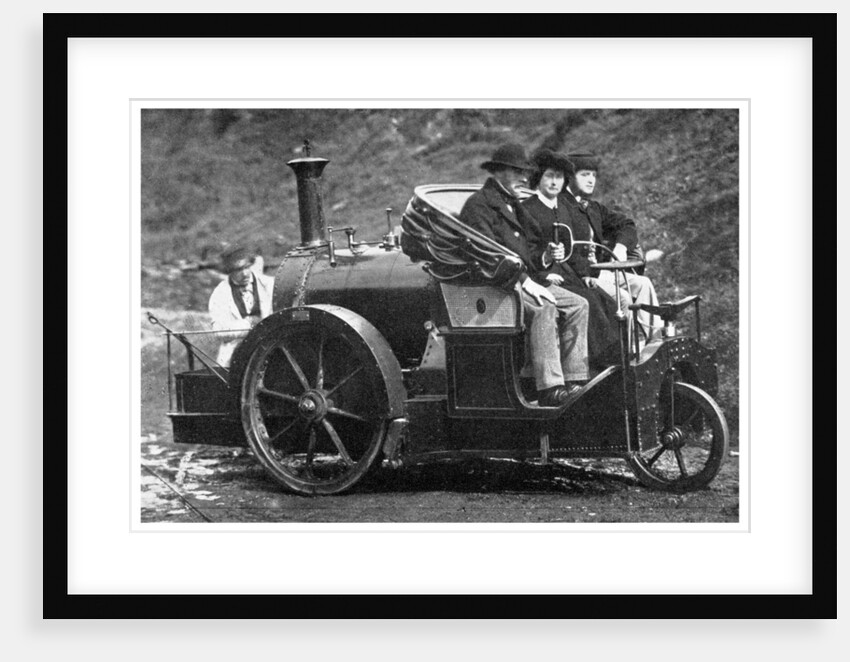 Thomas Rickett's steam carriage by Anonymous