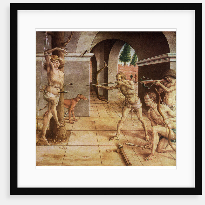 The Martyrdom of St Sebastian by Anonymous