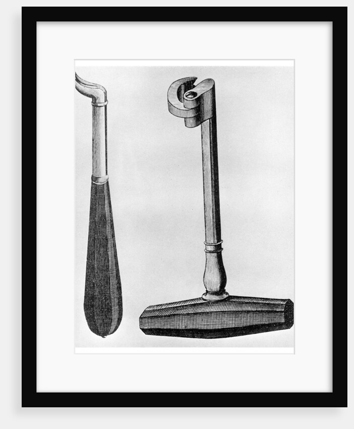 Dental punch and English key by Anonymous