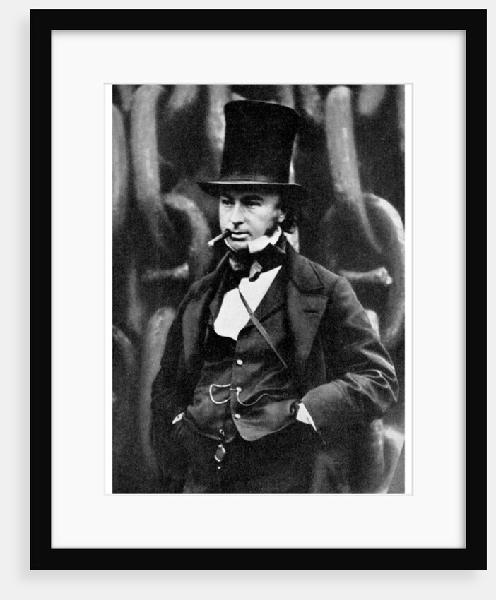 Isambard Kingdom Brunel, British engineer by Robert Howlett