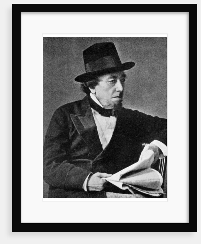 Benjamin Disraeli, British statesman by Anonymous