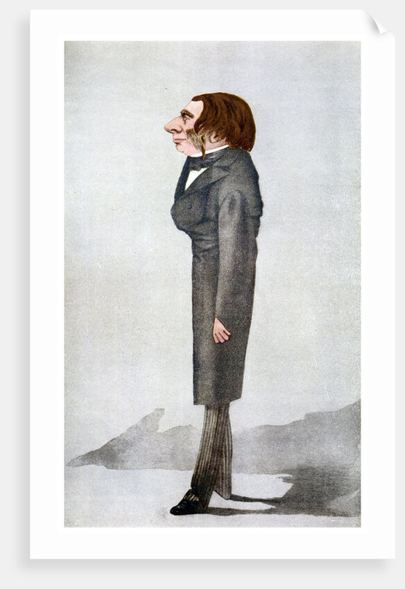 John Ruskin, British artist, poet and critic by Anonymous