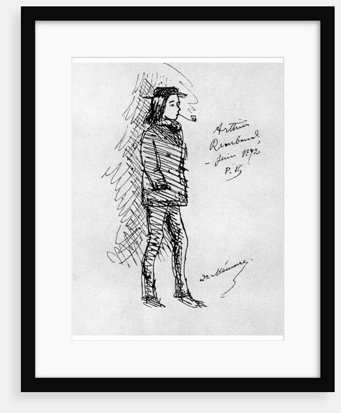 Arthur Rimbaud, French poet and adventurer by Anonymous