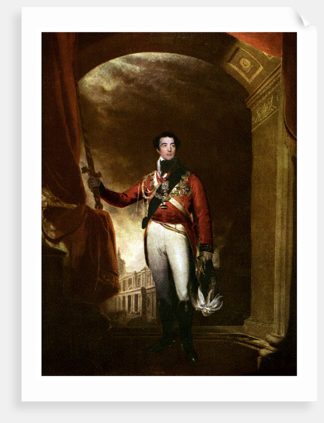 The Duke of Wellington, Irish-born British soldier and statesman by Anonymous