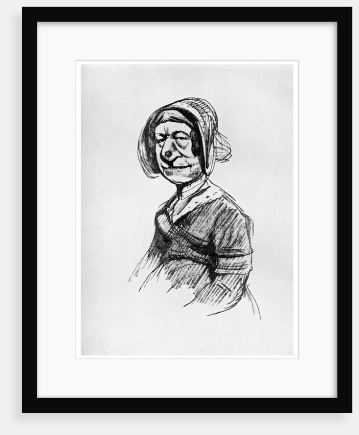 'Mrs Grundy': portrait of a Londoner by Anonymous