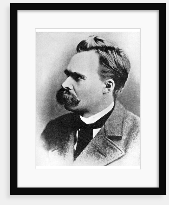 'Superman': Friedrich Nietzsche, German philosopher by Anonymous