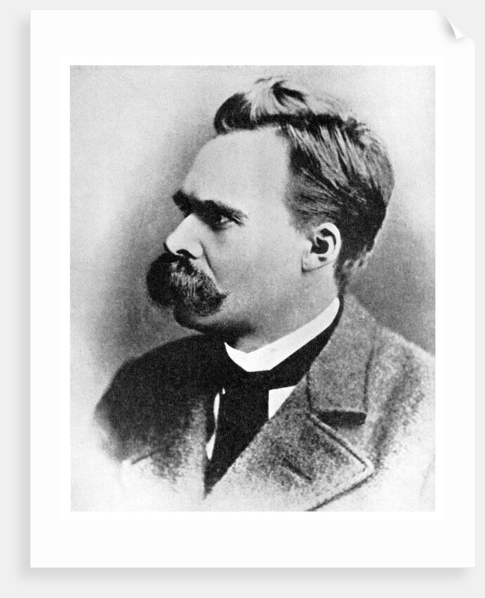 'Superman': Friedrich Nietzsche, German philosopher by Anonymous