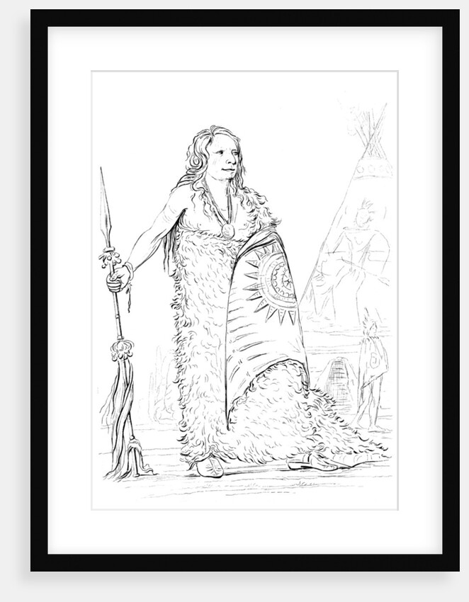 'Smoke', chief of the Ponca tribe by Myers and Co