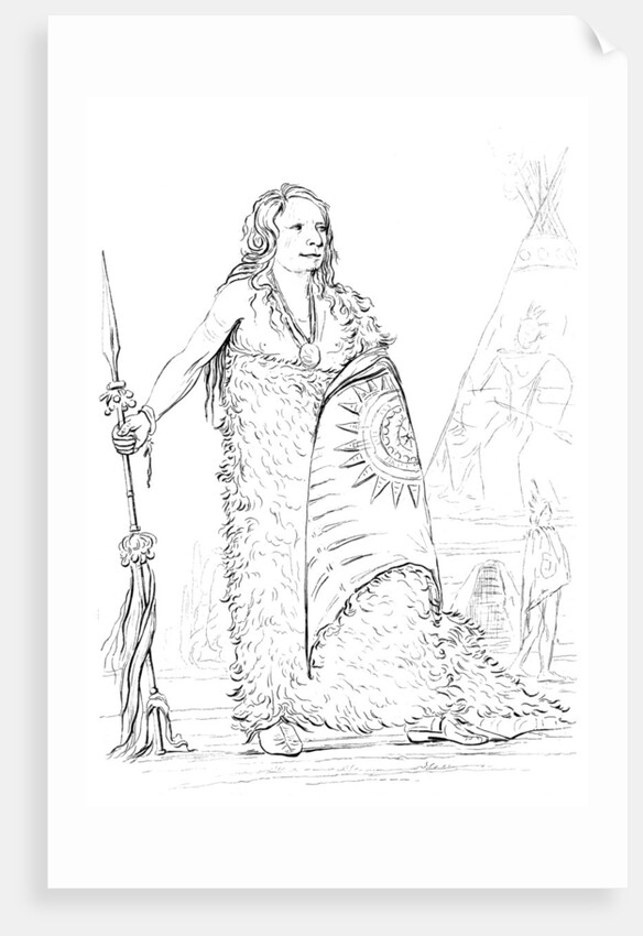 'Smoke', chief of the Ponca tribe by Myers and Co