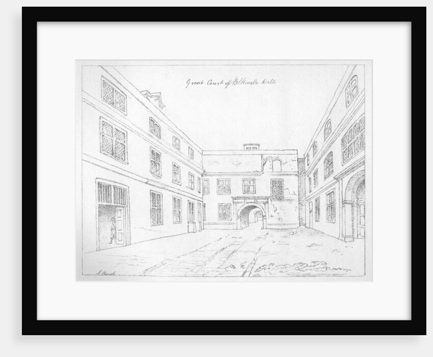 'Great Court of Blackwell Hall', City of London by William Griggs
