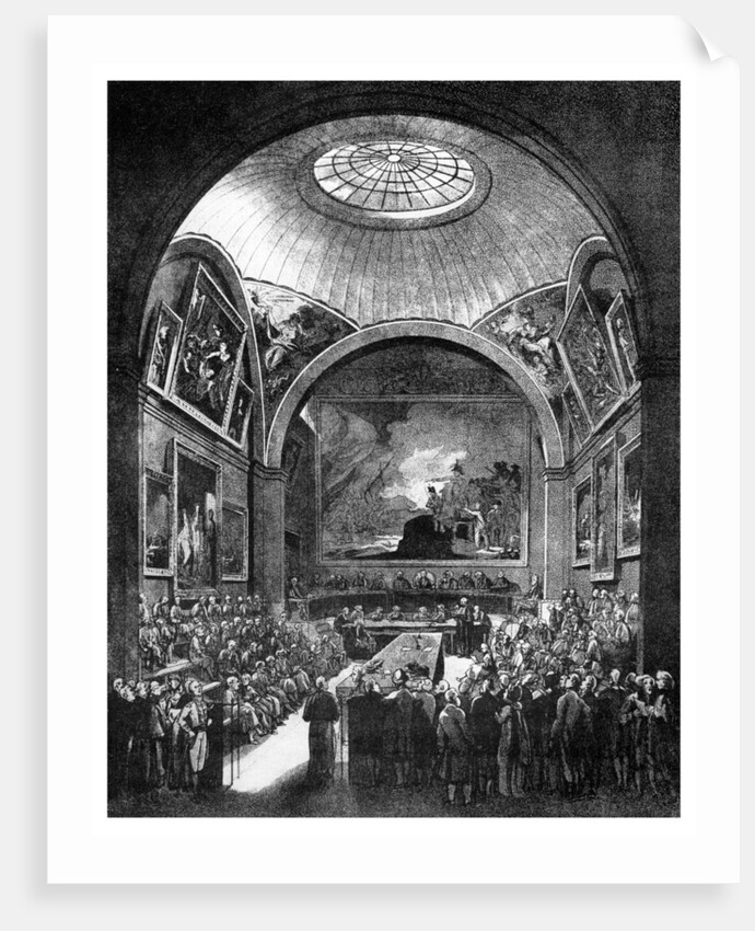 Common Council Chamber, Guildhall, City of London by William Griggs
