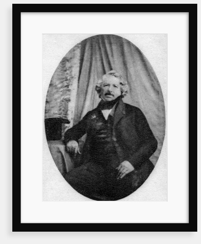 Louis Daguerre, French photography pioneer by Anonymous