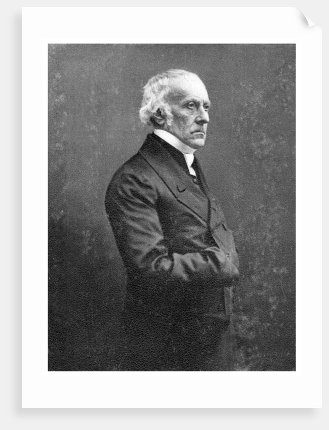 Francois Guizot, French historian, orator and statesman by Anonymous