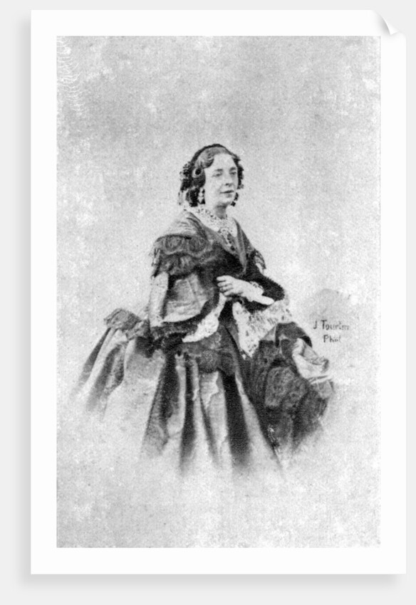 Virginie Dejazet, French actress by Anonymous