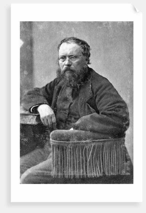 Pierre Joseph Proudhon, French mulualist political philosopher by Anonymous