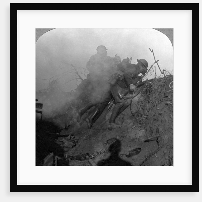 Trench warfare, Bourlon Wood, France, World War I by Realistic Travels Publishers