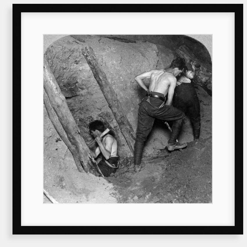 Mining at Messines Ridge, Belgium, World War I by Realistic Travels Publishers