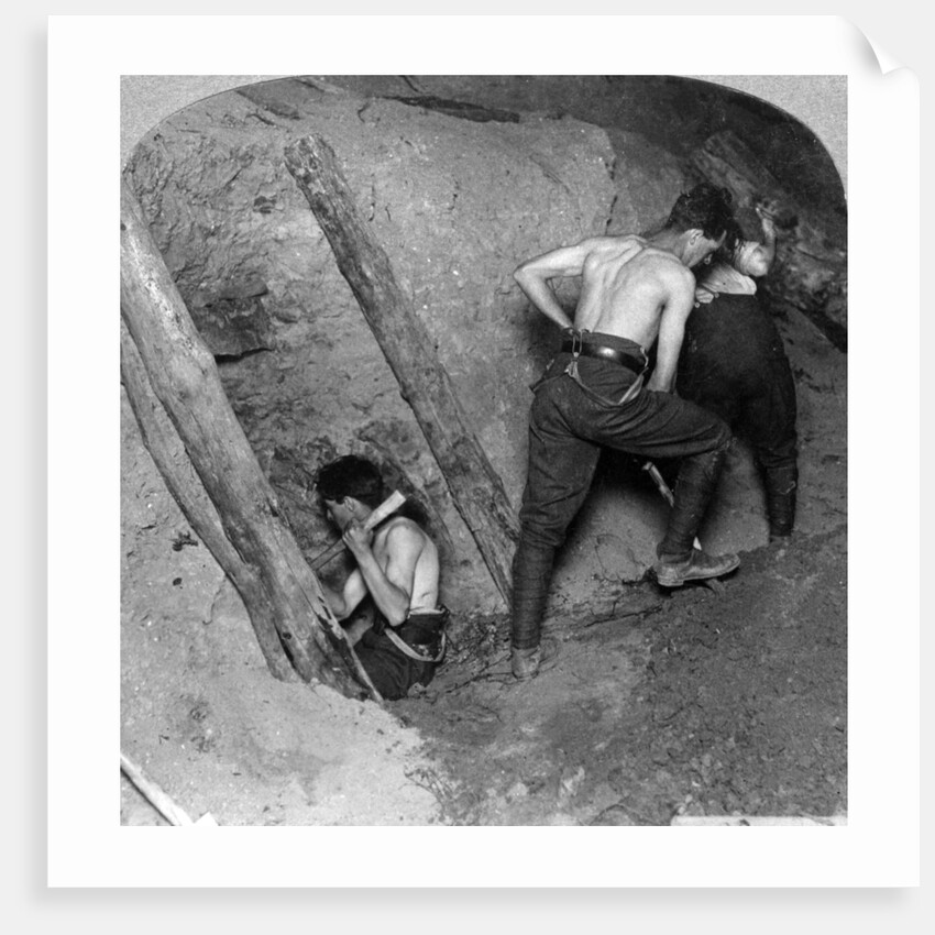 Mining at Messines Ridge, Belgium, World War I by Realistic Travels Publishers
