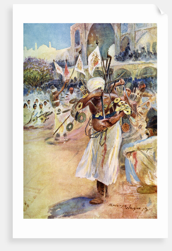 The Muharram Festival, Persia by Anonymous