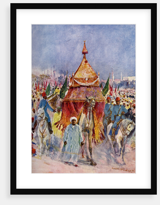 The procession of the Mahmal, Cairo, Egypt by Anonymous