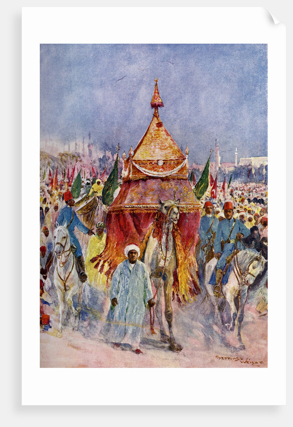 The procession of the Mahmal, Cairo, Egypt by Anonymous