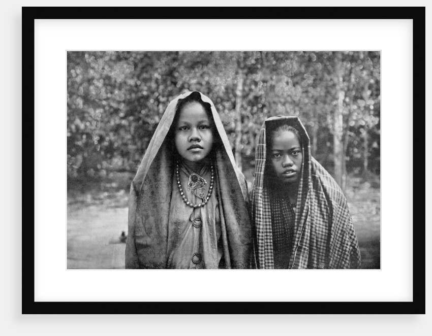 Malay girls, Sumatra, Indonesia by Anonymous