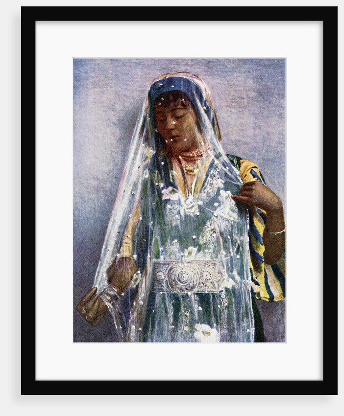 An Arab bride by E Frechon