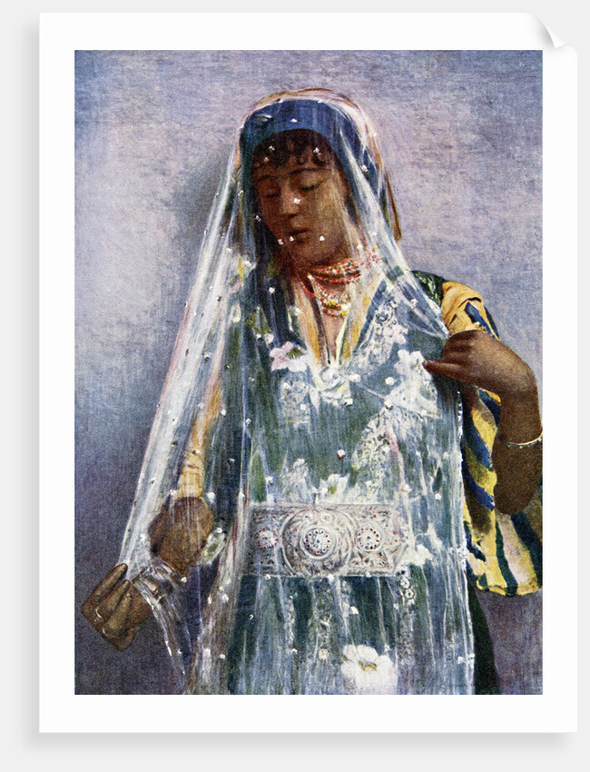 An Arab bride by E Frechon