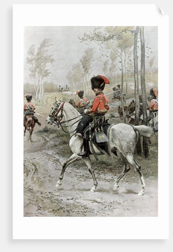 Officer of Hussars by Anonymous