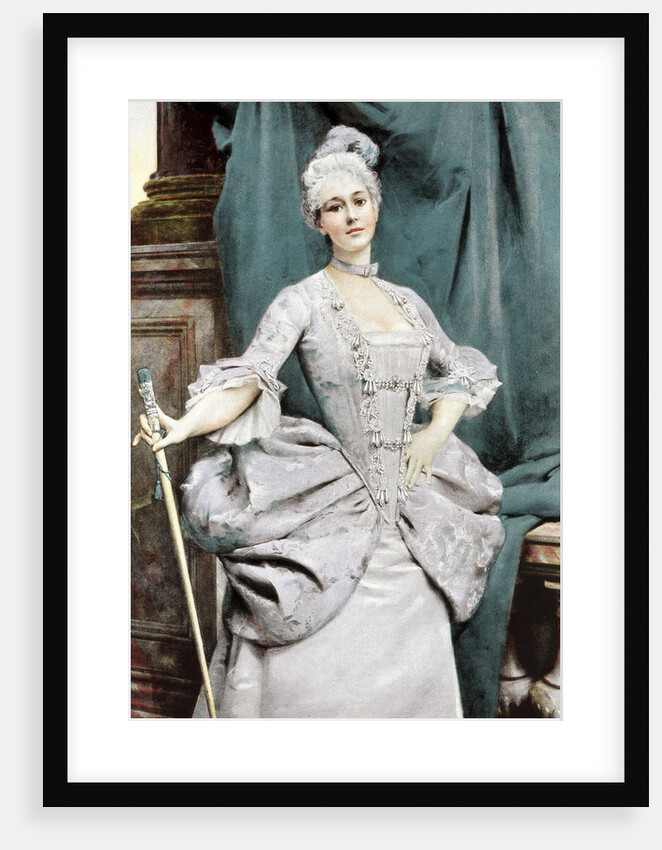 A lady of rank of the time of Louis XV by Anonymous