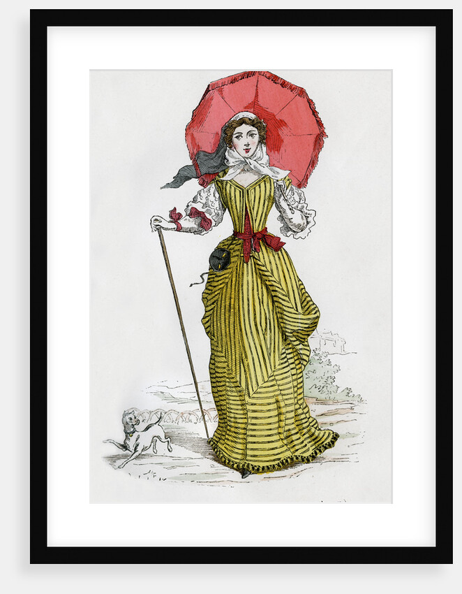 Young woman in summer fashion by Anonymous